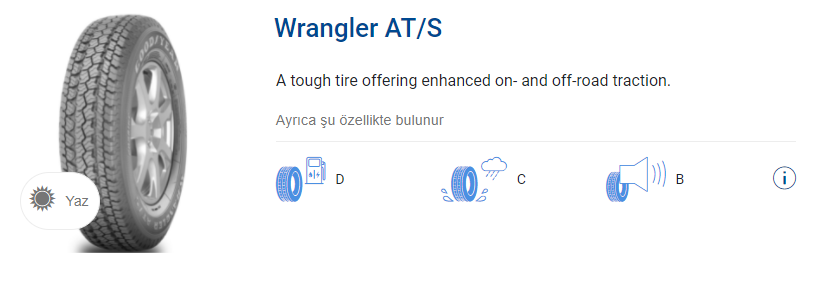 Wrangler AT S