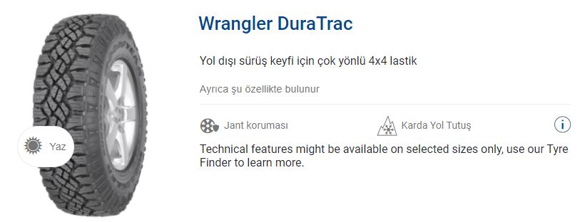 Wrangler DuraTrac