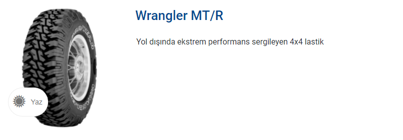 Wrangler MT-R